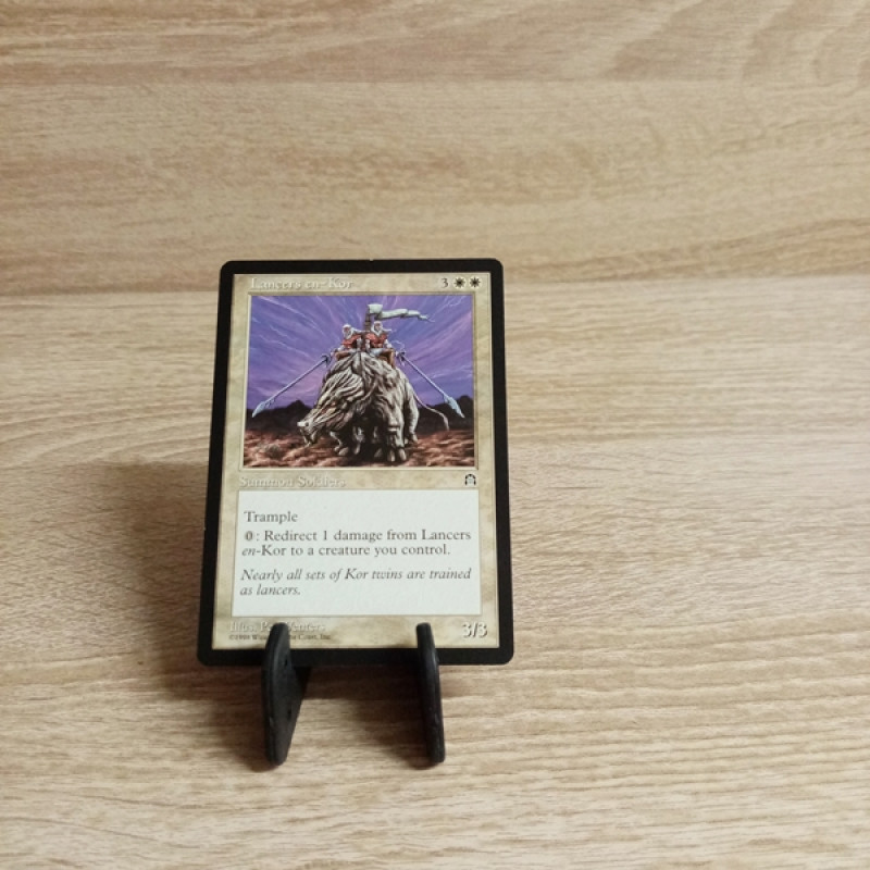 MTG--Sammelkarte-Felsenburg - Lancers en-Kor -