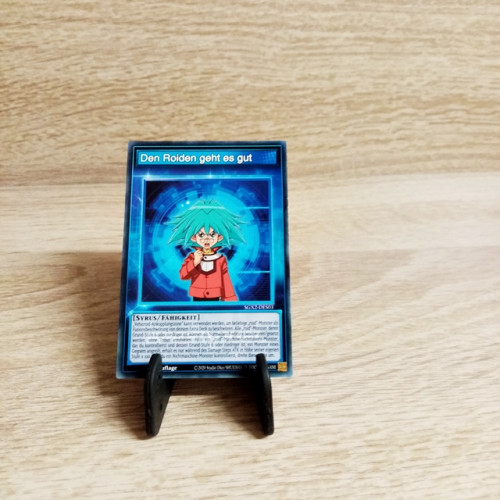 Yu-Gi-Oh! Einzelkarte-Den Roiden geht es gut-SGX1-DE