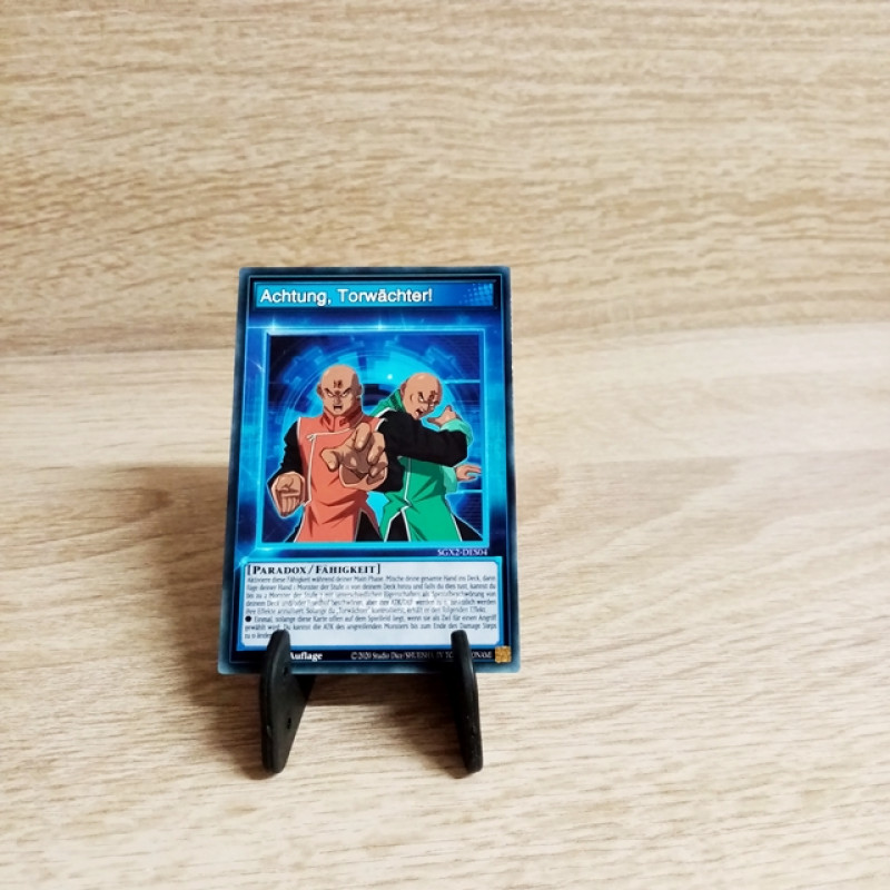 Yu-Gi-Oh! Einzelkarte-Achtung, Torwächter!-SGX1-DE