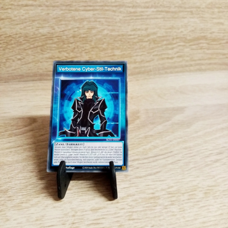 Yu-Gi-Oh! Einzelkarte-Verbotene Cyber-Stil-Technik-SGX1-DE