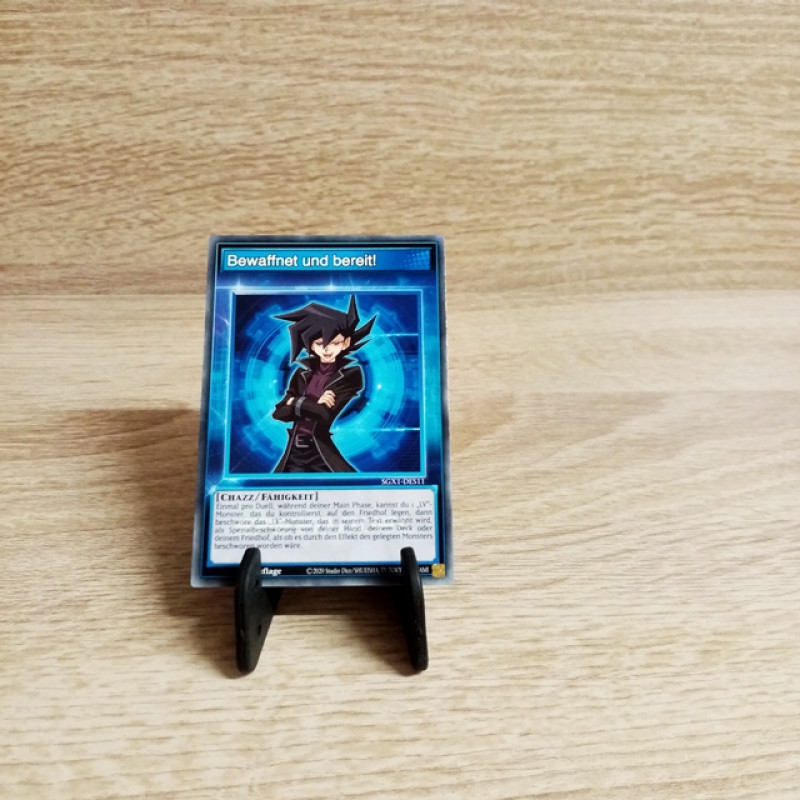 Yu-Gi-Oh! Einzelkarte-Bewaffnet und bereit-SGX1-DE