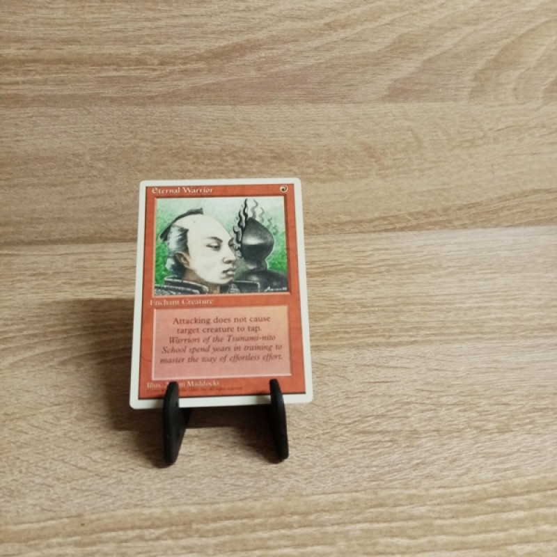 MTG-Magic-Sammelkarte-Vierte Edition - Eternal Warrior -