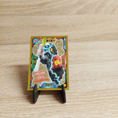 Lego Ninjago-Sammelkarte-Nr.-LE3-Arcade Cole-Limitiert