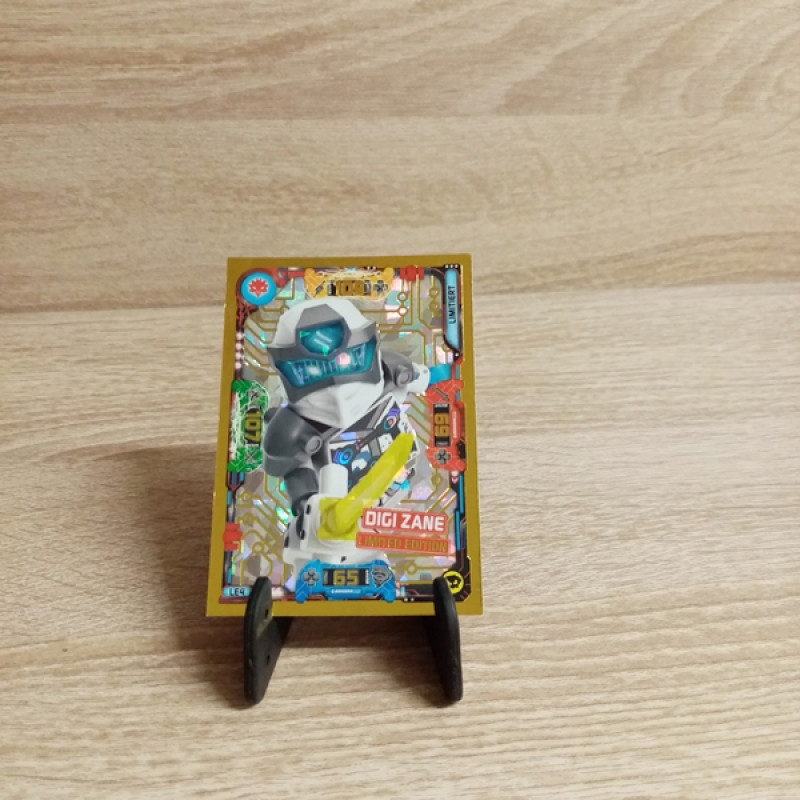 Lego Ninjago-Sammelkarte-Nr.-LE4-Digi Zane-Limitiert