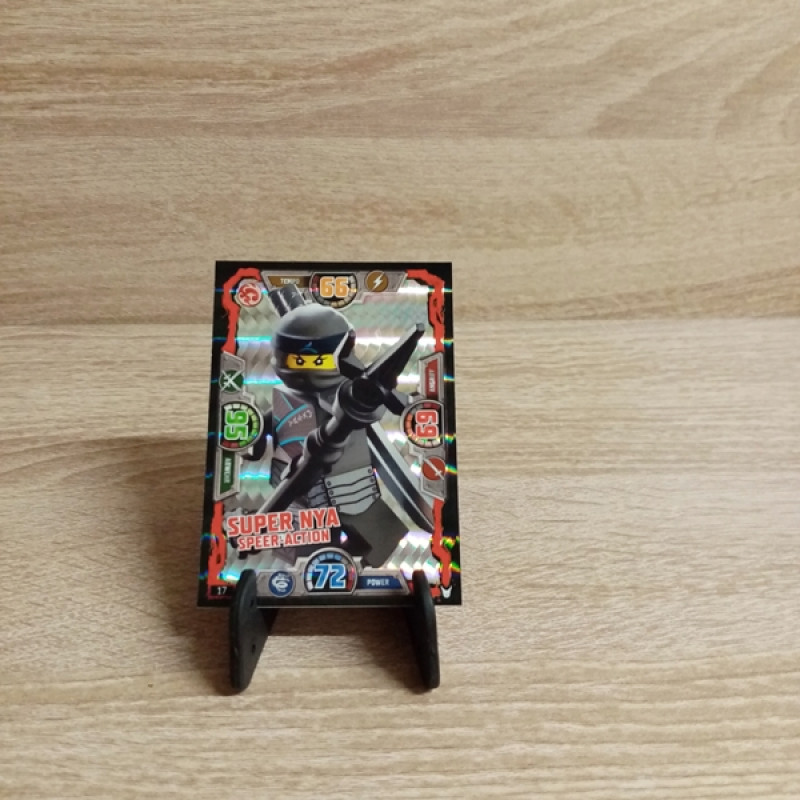 LEGO Ninjago Trading Card -SUPER NYA-SPEER-ACTION-Nr-17
