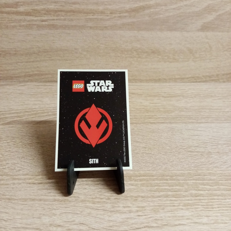 Lego Star-Wars-Sammelkarte-SITH