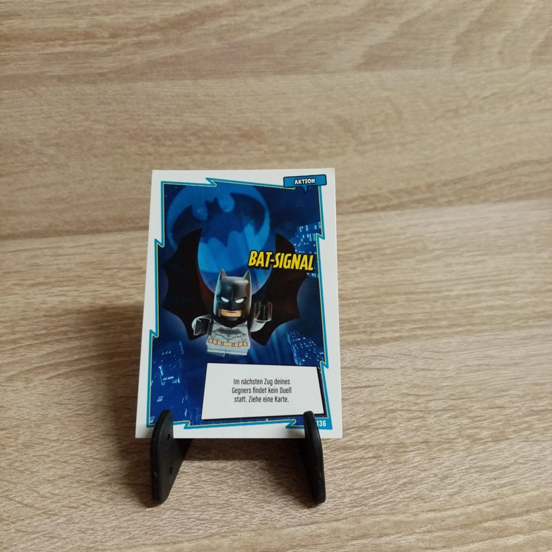 LEGO Batman Movie Karten Nr. 136-BAT-SIGNAL-ACTION-Karte