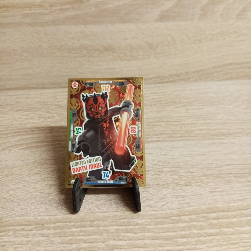 Lego Star Wars Serie 3 Karte Nr. LE15-DARTH MAUL-Linitiert.