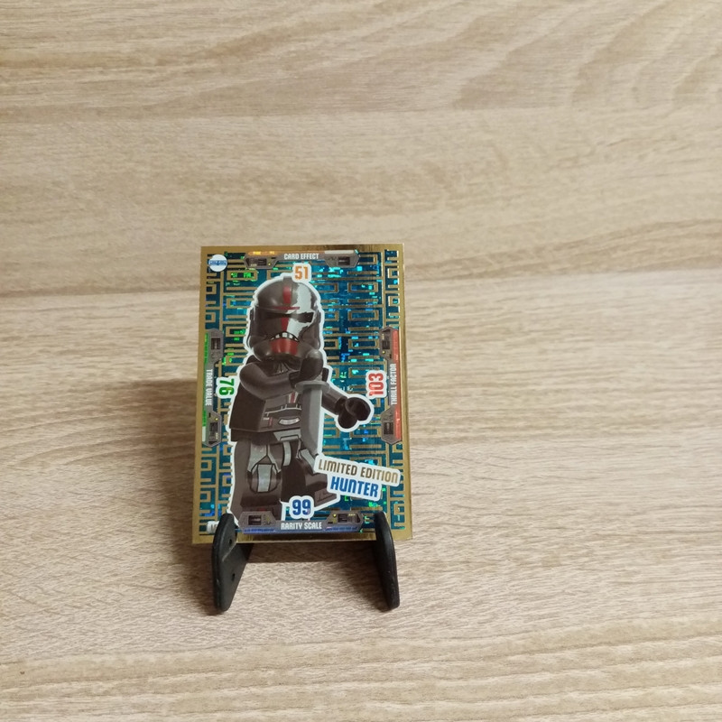 Lego Star Wars Serie 3 Karte Nr. LE16-HUNTER-Limitiert.
