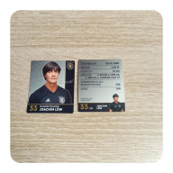 Rewe WM 2017 DFB Sammelkarte - Nr. 33-JOACHIM LÖW