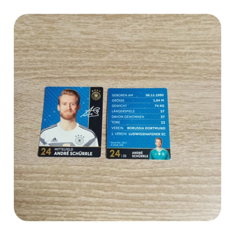 Rewe WM 2018 DFB Sammelkarte - Nr. 24-ANDRE SCHÜRRLE