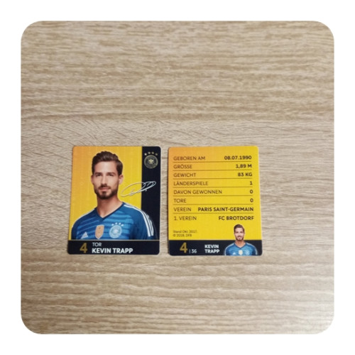 Rewe WM 2017 DFB Sammelkarte - Nr. 4.KEVIN TRAPP