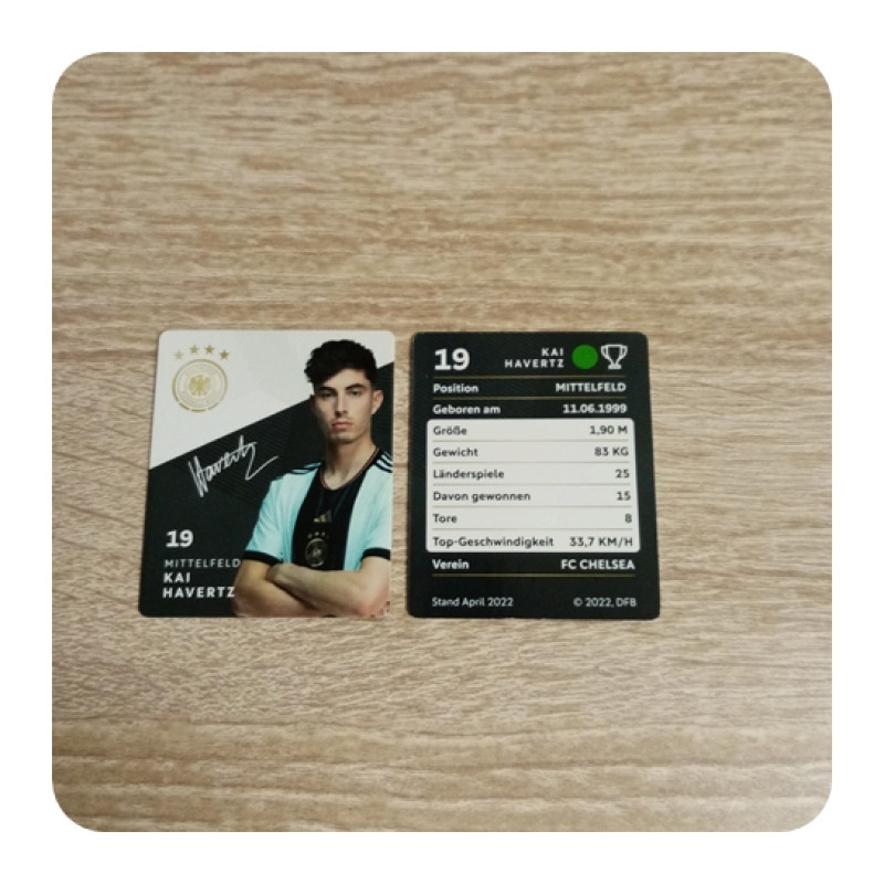 Rewe WM 2022 DFB Sammelkarten - Nr. 19-KAI HAVERTZ