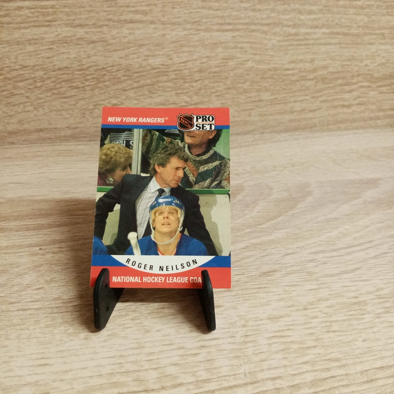 Sammelkarte-NHL-PRO-SET-Nr-672-Roger Neilson