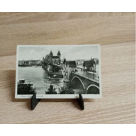 Ansichtskarte-DE-221-Bonn am Rhein . Die Rheinbrücke.