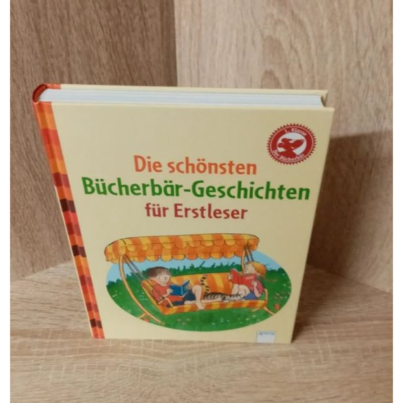 Nortrud Bog-Erli-Die schönsten Bücherbär-Geschichten für Erstleser- Hardcover.
