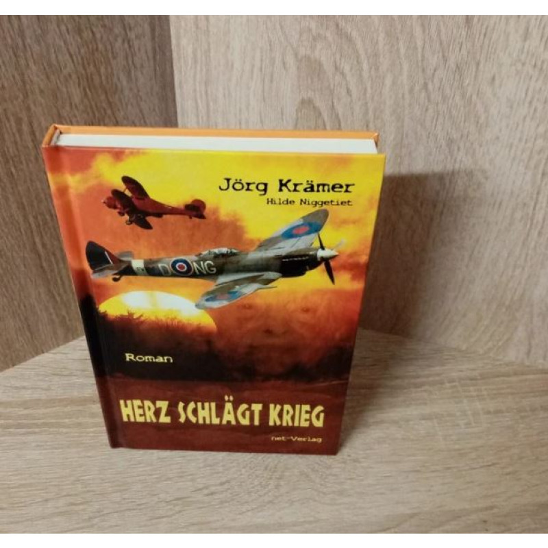 Jörg Krämer-Herz schlägt Krieg. Hardcover-net-Verlag.