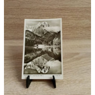 Ansichtskarte-Riessersee mit Zugspitze.